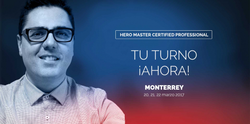 Hero Master Certified Professional Monterrey 2017